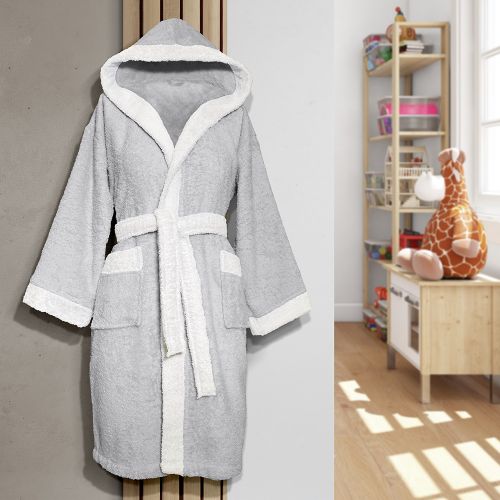 Εικόνα της ΜΠΟΥΡΝΟΥΖΙ BATHHUG GREY-WHITE 6-8