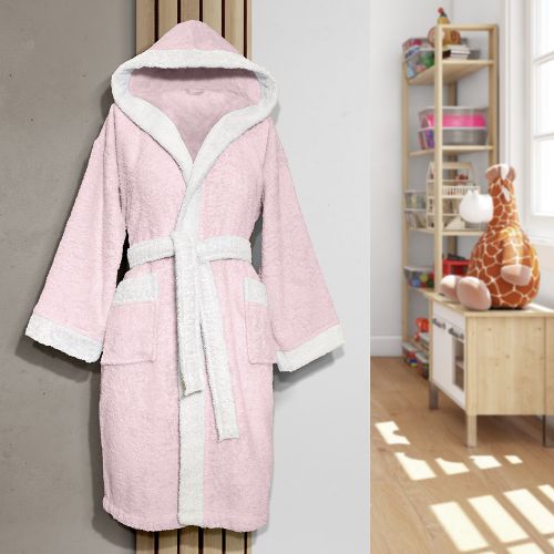 Εικόνα της ΜΠΟΥΡΝΟΥΖΙ BATHHUG ROSE-WHITE 2-4