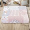 Εικόνα της ΚΟΥΒΕΡΛΙ GIRLY PINK-GREY  160X220