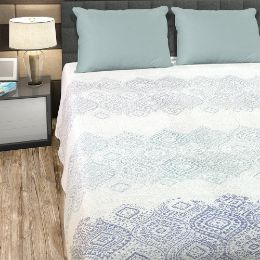 Εικόνα της ΚΟΥΒΕΡΛΙ SERY WHITE-GREY 220X240