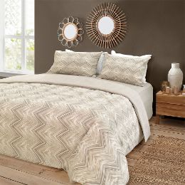 Εικόνα της ΣΕΤ ΣΕΝΤΟΝΙΑ ICONIC BEIGE FLANNEL 170Χ260