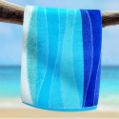 Εικόνα της ΠΕΤΣΕΤΑ ΘΑΛΑΣΣΗΣ SHADES OF WAVE BLUE 90X180