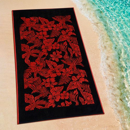 Εικόνα της ΠΕΤΣΕΤΑ ΘΑΛΑΣΣΗΣ FIORRE DGREY-RED 86X160