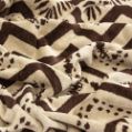 Εικόνα της ΠΕΤΣΕΤΑ ΘΑΛΑΣΣΗΣ ZIGZAGE BROWN 86X160