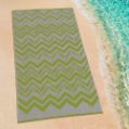 Εικόνα της ΠΕΤΣΕΤΑ ΘΑΛΑΣΣΗΣ ZIGZAGE LGREY-GREEN 86X160