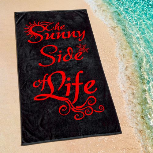 Εικόνα της ΠΕΤΣΕΤΑ ΘΑΛΑΣΣΗΣ SUNNY LIFE DGREY-RED 86X160