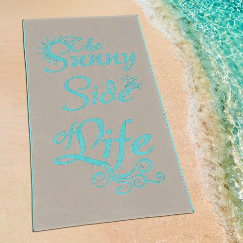 Εικόνα της ΠΕΤΣΕΤΑ ΘΑΛΑΣΣΗΣ SUNNY LIFE LGREY-AQUA 86X160
