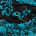 Εικόνα της ΠΕΤΣΕΤΑ ΘΑΛΑΣΣΗΣ BEACH TIME BLACK-PETROL 86X160