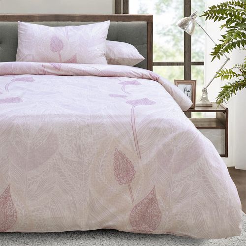 Εικόνα της ΣΕΤ ΠΑΠΛΩΜΑΤΟΘΗΚΗ JACQUARD MAUVE 160Χ240