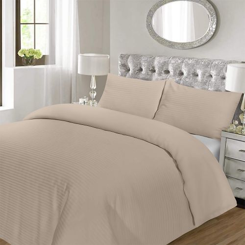 Εικόνα της ΠΑΠΛΩΜΑΤΟΘΗΚΗ BASKO STRIPE TAUPE 220X240