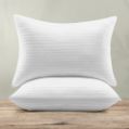 Εικόνα της ΜΑΞΙΛΑΡΟΘΗΚΕΣ BASKO STRIPE WHITE 50X70