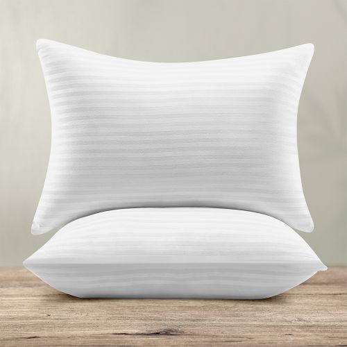 Εικόνα της ΜΑΞΙΛΑΡΟΘΗΚΕΣ BASKO STRIPE WHITE 50X70