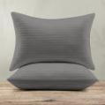 Εικόνα της ΜΑΞΙΛΑΡΟΘΗΚΕΣ BASKO STRIPE DGREY 50X70