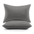 Εικόνα της ΜΑΞΙΛΑΡΟΘΗΚΕΣ BASKO STRIPE DGREY 50X70