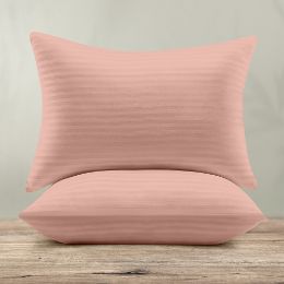 Εικόνα της ΜΑΞΙΛΑΡΟΘΗΚΕΣ BASKO STRIPE DPINK 50X70