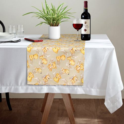 Εικόνα της ΤΡΑΒΕΡΣΑ SAILOR BEAR 101 BEIGE 45X145