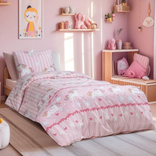 Εικόνα της ΣΕΤ ΣΕΝΤΟΝΙΑ MONOKEROS PINK 170X260
