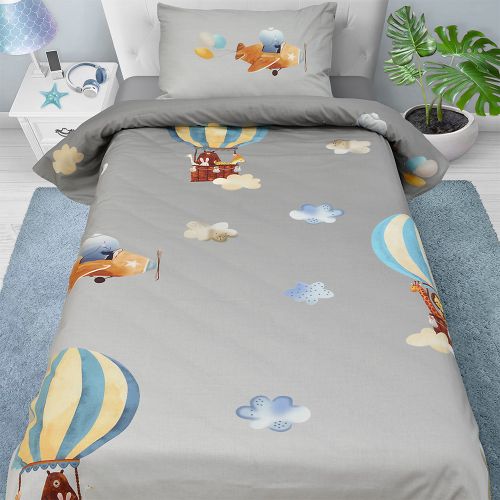 Εικόνα της ΠΑΠΛΩΜΑ BEBE PLANE BLUE 120X170