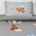 Εικόνα της ΠΑΠΛΩΜΑ BEBE PLANE BLUE 120X170