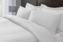 Εικόνα της HOTEL ΠΑΠΛΩΜΑ MICRO STRIPE WHITE 240x260
