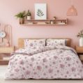 Εικόνα της ΣΕΤ ΠΑΠΛΩΜΑΤΟΘΗΚΗ MAZZO PINK 160X240