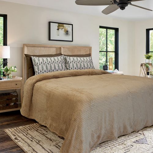 Εικόνα της ΚΟΥΒΕΡΤΑ PELUSA TAUPE 220X240