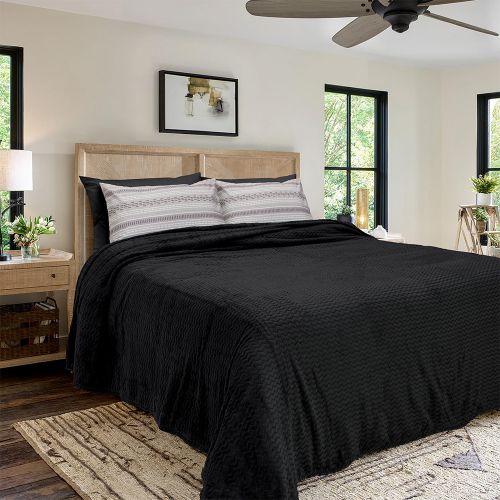 Εικόνα της ΚΟΥΒΕΡΤΑ PELUSA BLACK 220X240