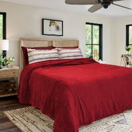 Εικόνα της ΚΟΥΒΕΡΤΑ PELUSA RED 220X240