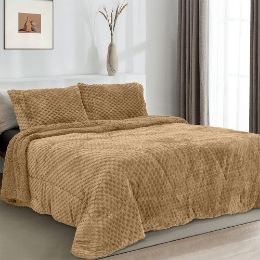 Εικόνα της ΚΟΥΒΕΡΤΟΠΑΠΛΩΜΑ VALAR BEIGE 220X240