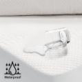 Εικόνα της ΕΠΙΣΤΡΩΜΑ JACQUARD WHITE 120Χ200+40