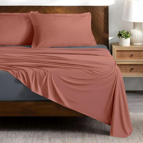 Εικόνα της ΣΕΤ ΣΕΝΤΟΝΙΑ DOBLE CORAL-GREY 240X260