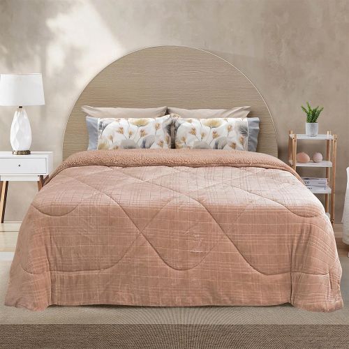 Εικόνα της ΚΟΥΒΕΡΤΟΠΑΠΛΩΜΑ DANIA MOCCA 160X220
