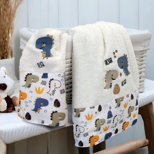 Εικόνα της ΣΕΤ ΠΕΤΣΕΤΕΣ CUTE SAURUS BLUE 2TMX