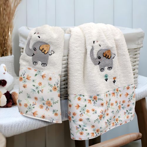 Εικόνα της ΣΕΤ ΠΕΤΣΕΤΕΣ LINDO ELEFANTE ECRU 2TMX