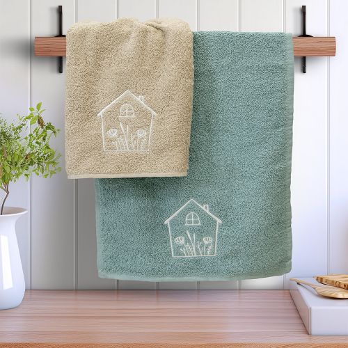 Εικόνα της ΣΕΤ ΠΕΤΣΕΤΕΣ REFUGIO BEIGE-MINT 2ΤΜΧ