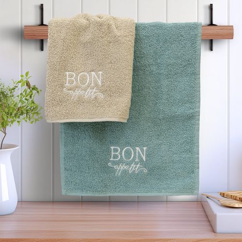 Εικόνα της ΣΕΤ ΠΕΤΣΕΤΕΣ BON APETTIT BEIGE-MINT 2ΤΜΧ