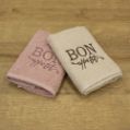 Εικόνα της ΣΕΤ ΠΕΤΣΕΤΕΣ BON APETTIT BEIGE-PINK 2ΤΜΧ
