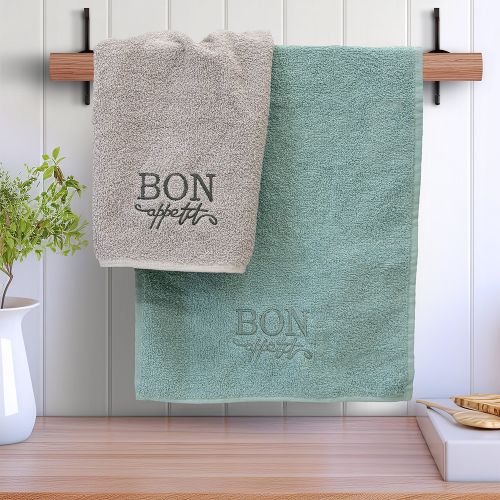 Εικόνα της ΣΕΤ ΠΕΤΣΕΤΕΣ BON APETTIT GREY-MINT 2ΤΜΧ