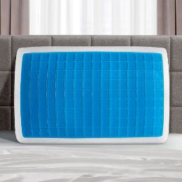 Εικόνα της ΜΑΞΙΛΑΡΙ ΥΠΝΟΥ 2IN1 GEL PILLOW 60X40+12