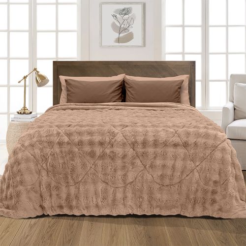 Εικόνα της ΚΟΥΒΕΡΤΟΠΑΠΛΩΜΑ CONILIO OLD PINK 160X220