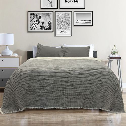 Εικόνα της ΚΟΥΒΕΡΤΑ LASY GREY  230X240