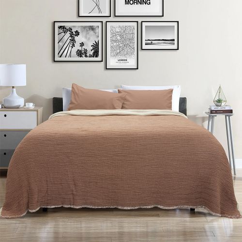 Εικόνα της ΚΟΥΒΕΡΤΑ LASY TERRACOTTA 230X240