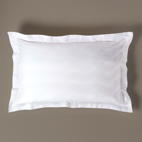 Εικόνα της HOTEL ΜΑΞΙΛΑΡΟΘΗΚΗ OXF BARRI 100/100 WHITE 50X70 300TC