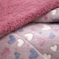 Εικόνα της ΚΟΥΒΕΡΤΟΠΑΠΛΩΜΑ ΦΩΣΦΟΡΙΖΕ HERZ PINK 160X220