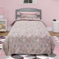 Εικόνα της ΚΟΥΒΕΡΤΑ FLEECE ΦΩΣΦΟΡΙΖΕ HERZ PINK 160X220