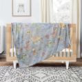 Εικόνα της ΚΟΥΒΕΡΤΑ FLEECE ΦΩΣΦΟΡΙΖΕ VOLCANO GREY-CIEL 110X150