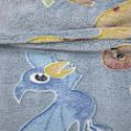 Εικόνα της ΚΟΥΒΕΡΤΑ FLEECE ΦΩΣΦΟΡΙΖΕ VOLCANO GREY-CIEL 110X150