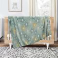 Εικόνα της ΚΟΥΒΕΡΤΑ FLEECE ΦΩΣΦΟΡΙΖΕ STER MINT 110X150