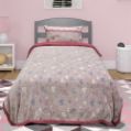 Εικόνα της ΚΟΥΒΕΡΤΑ FLEECE SHERPA ΦΩΣΦΟΡΙΖΕ HERZ PINK 160X220