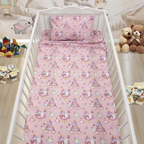 Εικόνα της ΣΕΤ ΣΕΝΤΟΝΙΑ ΛΙΚΝΟΥ BABY SWEET UNICORN 80X120